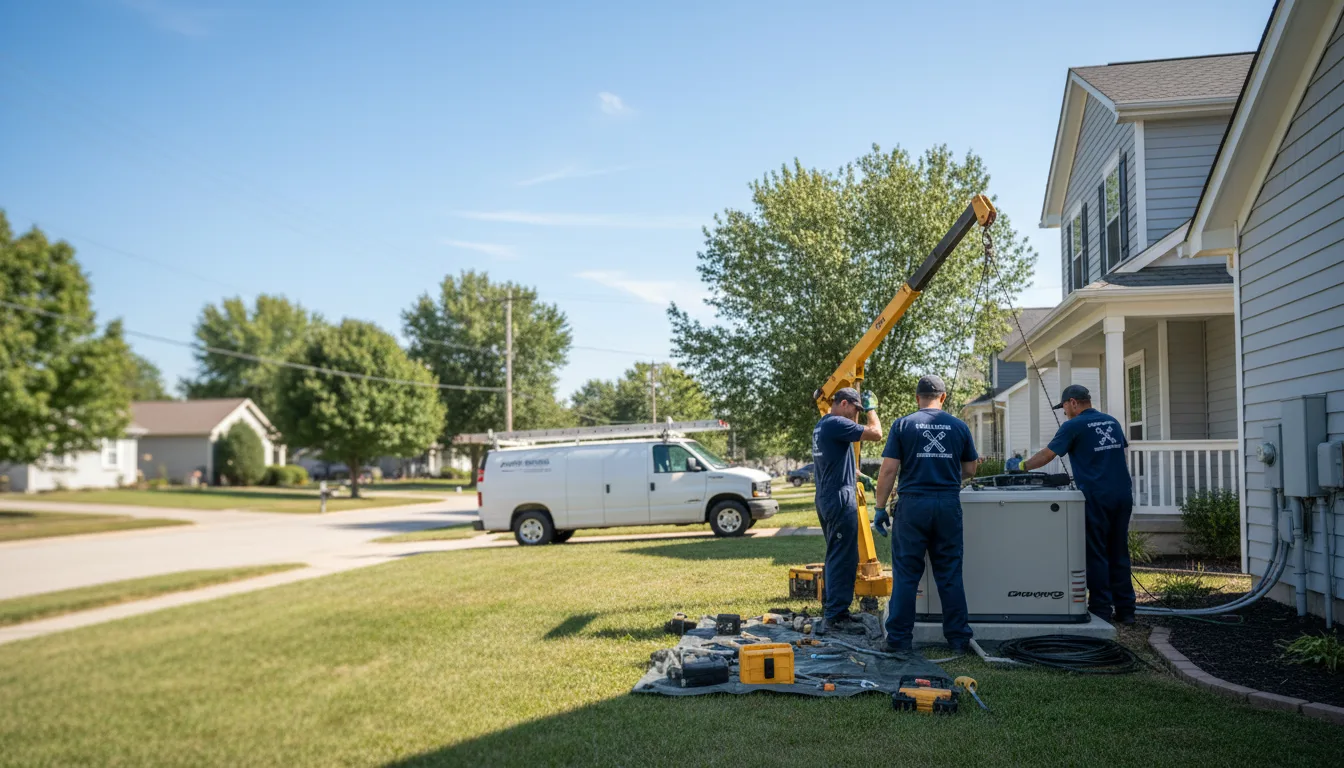 Generator Installation in Scheller, IL near me
